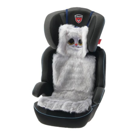 Autoniash cape for children's car seats, cat, light gray
