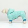 Kombinson "Tender Way" on the fur lining, size L (DS 35, Osh 35, OG 45 cm), Blue