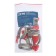 Clamp with the "lamb" Zein English, diameter 25-40 mm, width 9 mm, stainless steel