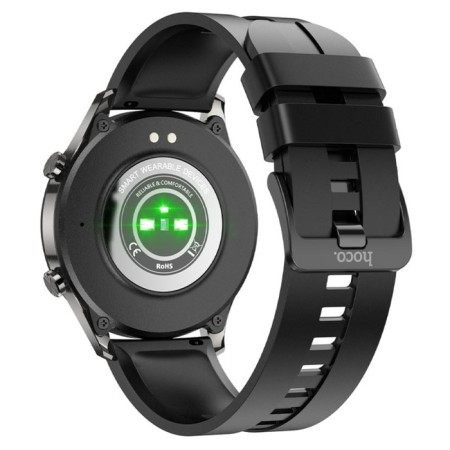 Smart hours Hoco Y7, 1.32, 360x360, BT5.0, 330 mAh, Lightning, black-5
