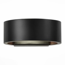 Wall lamp ST LUCE. SL591.401.01. 1x6 W, LED, 4000K, 14x5 cm, black color, gold