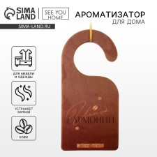 Ароматизатор для дома (саше) «Источник гармонии», аромат кофе, 6 х 12,5 см.
