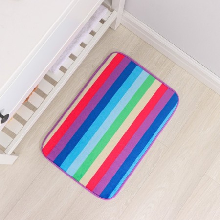 Bath and toilet mat “Rainbow wave”, 40 × 59 cm-5