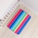 Bath and toilet mat “Rainbow wave”, 40 × 59 cm