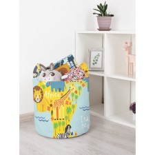 Корзина для игрушек «Веселая карта, размер 35х35 см