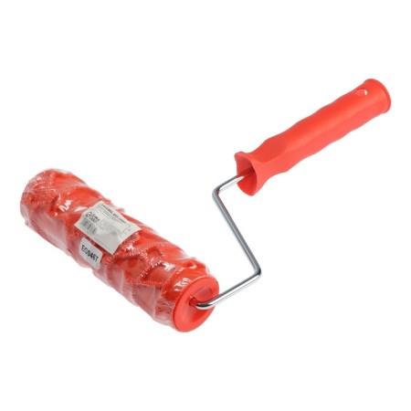 Decorative tundra roller, rubber, "kracla", handle d = 6 mm, 180 mm-8