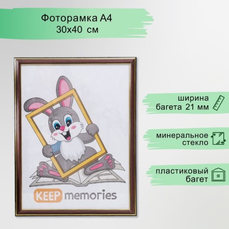 Photo frame plastic 30x40 cm Buk (287)