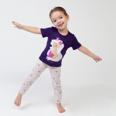 Пижама детская для девочки KAFTAN "Cute" рост 122-128 (34)-3