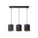 Suspended lamp with a replaceable lamp Ambrella Light, Techno, TN5141, E27, Black Color