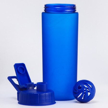 Shaker, 800 ml, series: Energy, 23.5 x 7.7 cm, matte, blue-1