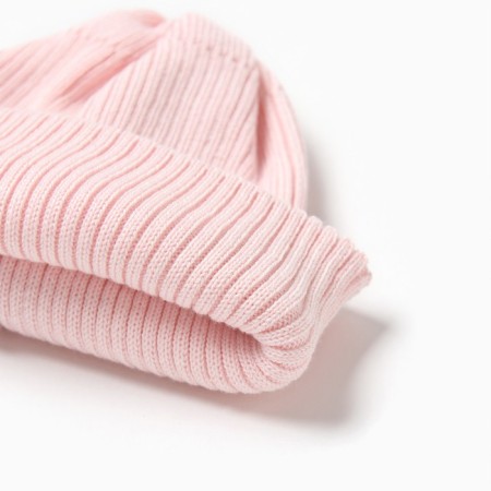 Children's hat minku, rr 48-52, pale pink color-1