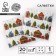 Paper napkins “Happy New Year”, houses, single -layer, 24x24 cm, set 20 pcs