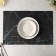 Serving napkin on the Magistro “Marble” table, 45 × 30 cm, gray color