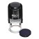 Equipment for round printing automatic COLOP Printer R30, diameter 30 mm, with a lid, black body