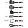 A set of kitchen utensils Lenardi, on a stand, 7 items