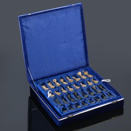 Chess "Elite", board 30x30 cm, onyx-5