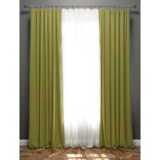A set of curtains with Blackout boards, size 240 x 270 cm - 2 pcs, green