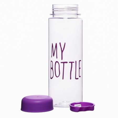 Water bottle, 500 ml, My Bottle, 19.5 x 6 cm, mix-1