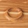 Menzhitsa Wooden "Slavyanskaya", 30 cm, with a cutting board and a saucer, an array of ash