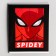 Notebook of 48 sheets in a cage, cardboard cover, spider-man