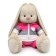 Soft toy "Bunny Bolshoi", in a suit in the Sport-Siky style, 34 cm