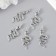 Decor for creativity Metal "Serpent" silver 5x2.1 cm