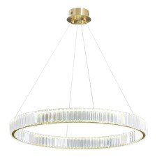 Crystal chandelier Gerhort G51246/1BRS, 100x80x80 cm, bronze color