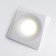 Luminaire Interceptible Elektrostandard, Margin, 94x94x25 mm, GU10, white color