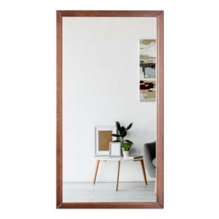Mirror hinged Artemis, 465x25x770, medium brown-2
