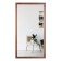 Mirror hinged Artemis, 465x25x770, medium brown