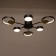 Causteen with PDU 2301/6BK LED 120W 3000-6000K Black 75x75x8 cm Bayerlux