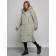 Coat insulated winter female, size 42, green color