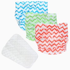 Set of reusable diapers 
