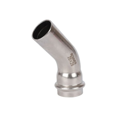 Disposable square Rommer RSS-0004-000028, VPR-NPR, D = 28 mm, 45 °, press, stainless steel. steel-2