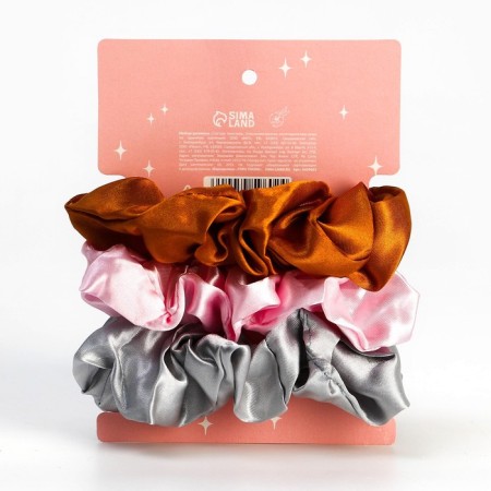 Hair gum "Good Vibes", Diam 10 cm.-5