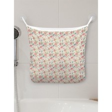 Organizer in a bathtub on the suction cups “summer flowering”, for storing toys and trifles, size 33x39 cm