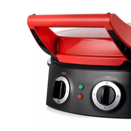 Pizzammaker KitFort KT-3687, 1800 W, anti-stick coating, red-4