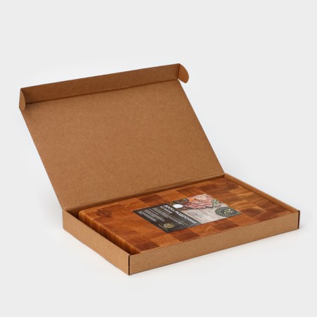 Grootboard Magistro Premium, end ash, 30 × 20 × 2.5 cm, in a craft box-14