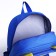 Baby backpack on lightning, 2 outer pockets, blue/yellow color