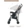 Stroller walking children's indigo bono, folds into a cane, detachable bumper, beige color