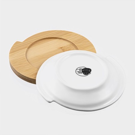 Porcelain lemonade Bellatenero, 12.5 × 9 cm, white color-3
