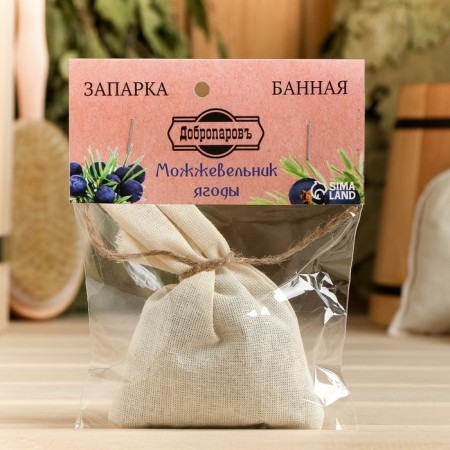 Zaparka for the bath is natural "juniper berry" 30 g