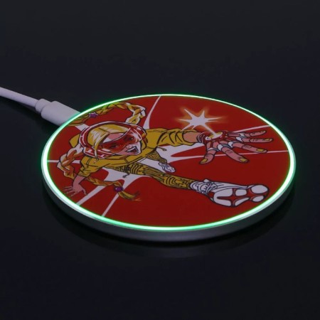 Wireless charger forza by "dawn", qi, 10 watts, 2 a, led backlight