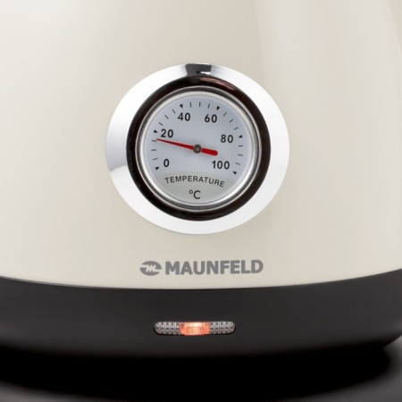 Teapot Maunfeld MGK-625BG, metal, 1.7 l, 2200 watts, beige-5