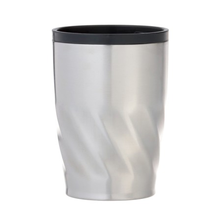 Thermal circle, 350 ml, graphics, retains heat 2 hours, 13.5 x 8 cm, silver metallic-1