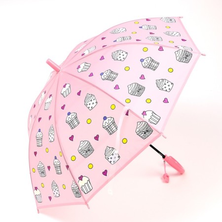 Children's umbrella "Pieses change color" d = 82 cm
