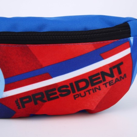Bag on the belt "Putin Team", 32 x 8 x 15 cm, lightning department-4