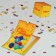 Boom-postcard "Happy Birthday", balls, 12 × 18.5 cm