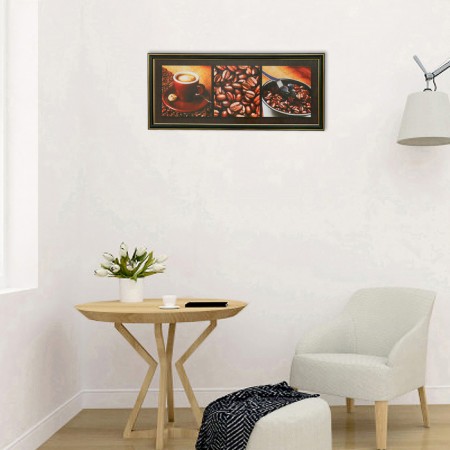 Picture "Coffee Grain" 23x53 cm-4