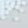 Plastic beads "Blue" matte set 20 grams d = 0.8 cm